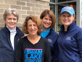 Hospicare group that organizes and promotes the annual Women Swimmin' event