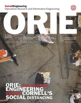 Spring 2021 ORIE Magazine cover