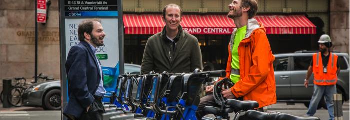 Cornell faculty and students are instrumental in the Citibikes program in New York City