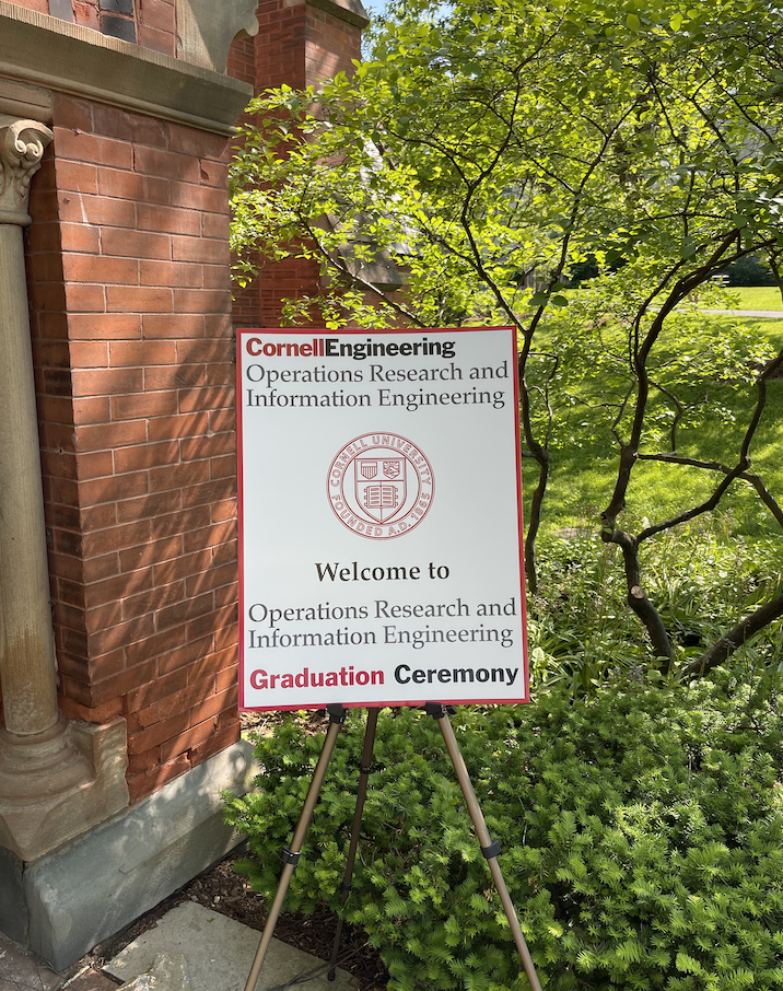 Sign outside of Sage Chapel